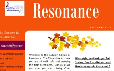 Resonance Autumn 2020 Edition